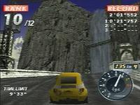 Rage Racer, capture d'écran